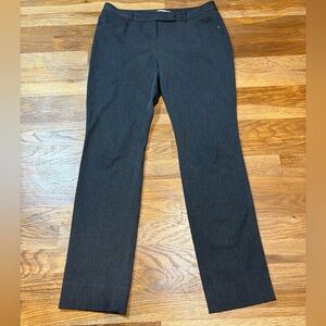 White House Black Market gray slim leg dress pants.